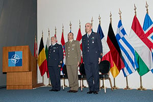 Change of Command at NCI Agency Naples and Operation Unified Protector Award